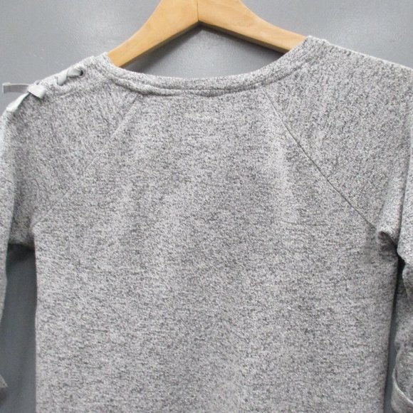 Cat & Jack Girl's Sweater Size M (7/8) Gray Rayon Blend Crew Neck Sweater Top - Picture 8 of 9